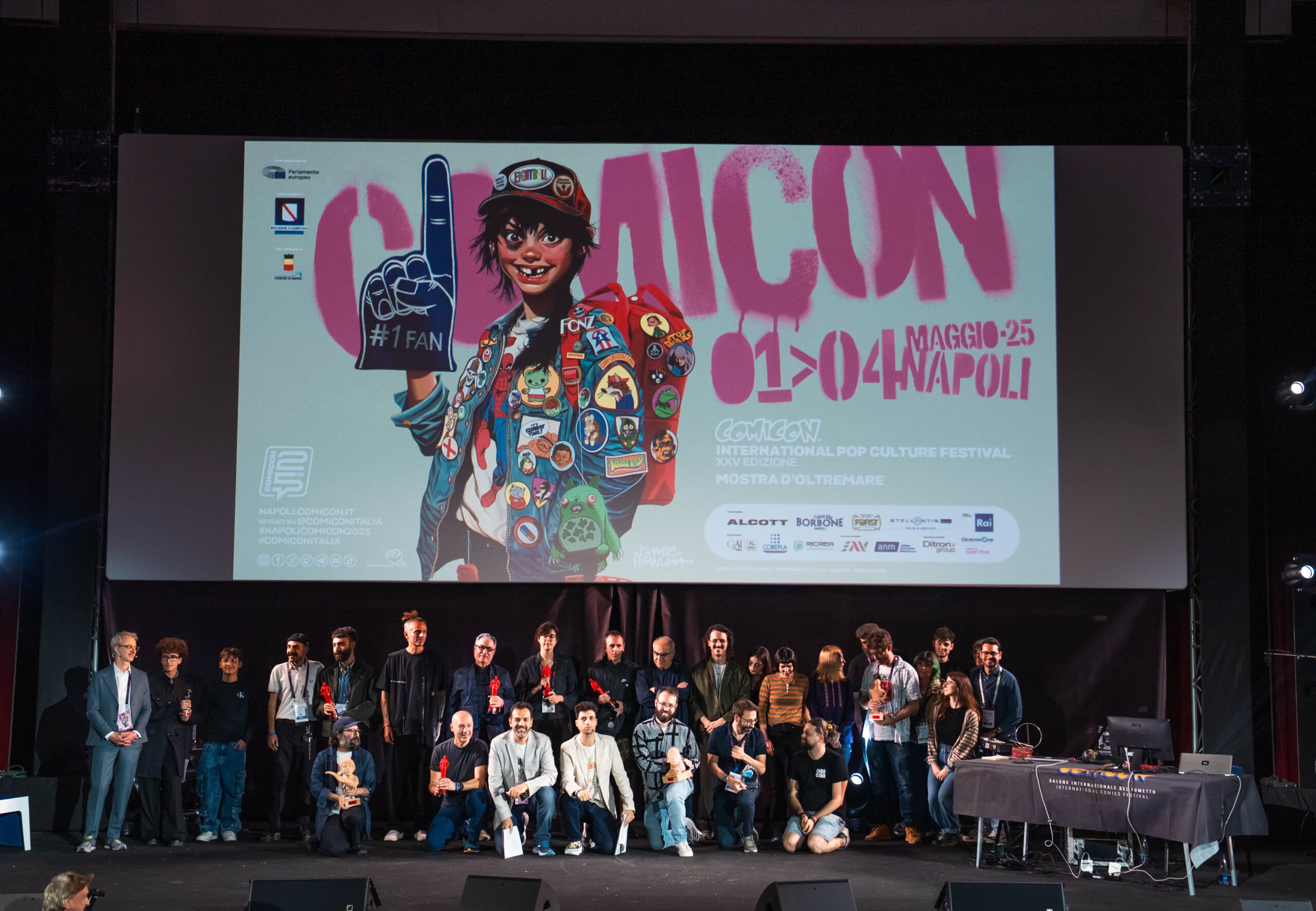 Il XXV COMICON Napoli si conclude con il record di visitatori e dà appuntamento al 30 aprile 2026