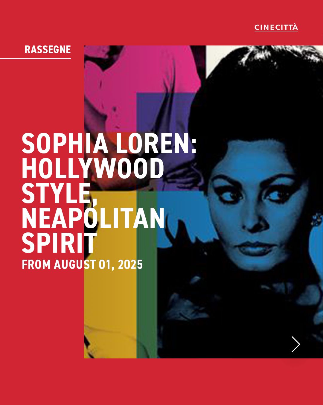 “Sophia Loren: Hollywood Style, Neapolitan Spirit” – ad agosto la retrospettiva a Londra